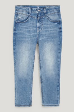 Capri jeans - high waist - LYCRA®