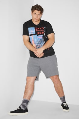 Shorts di felpa
