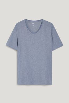 Tricou - Flex - bumbac organic - LYCRA® - cu dungi