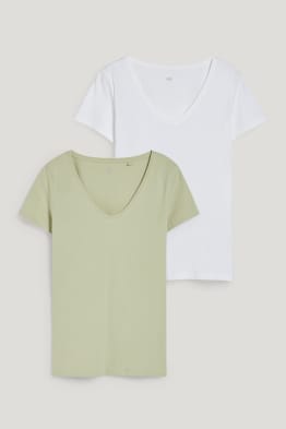 Multipack 2er - Basic-T-Shirt