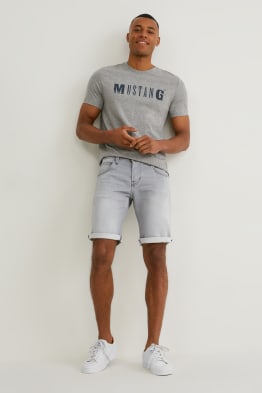 MUSTANG - Jeans-Shorts - Mid Waist - Chicago
