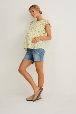 Jean de grossesse - short en jean