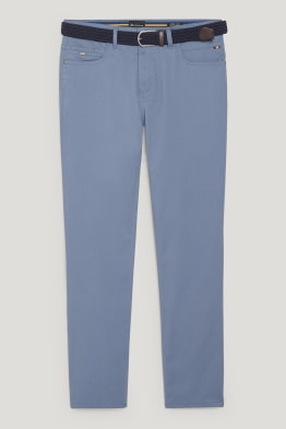 Pantalon avec ceinture - regular fit - LYCRA®