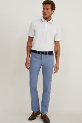 Pantalon avec ceinture - regular fit - LYCRA®