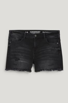 CLOCKHOUSE - short en jean - high waist - LYCRA® - matière recyclée