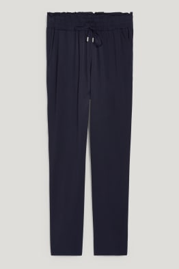 Pantaloni di stoffa - tapered fit - LENZING™ ECOVERO™