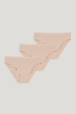 Wielopak, 3 pary - majtki - LYCRA®