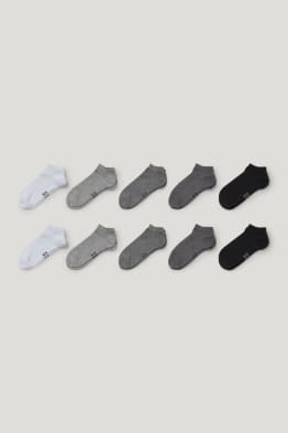 Set van 10 paar - sneakersokken