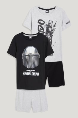 Confezione da 2 - Star Wars: The Mandalorian - pigiama corto