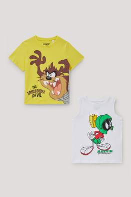 Multipack 2 ks - Looney Tunes - tričko s krátkým rukávem a top