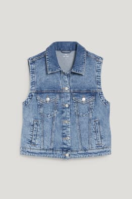 Vest van spijkerstof