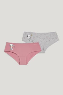 Lot de 2 - shortys - coton bio - Peanuts