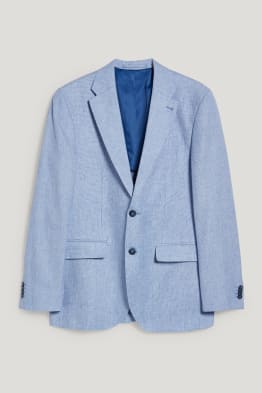 Tailored jacket - regular fit - linen blend