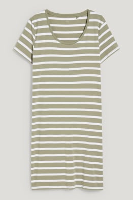 T-shirt dress - LYCRA® - striped
