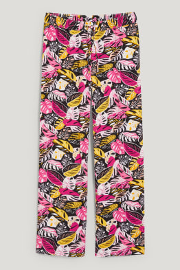 Pantalon de toile - palazzo