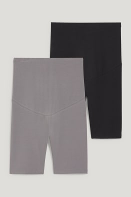 Paquet de 2 - pantalons curts de ciclista de maternitat
