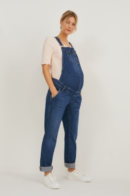 Maternity jeans - dungarees - organic cotton
