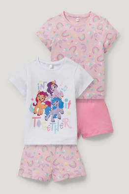 Multipack of 2 - My Little Pony - short pyjamas - 4 piece