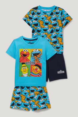 Multipack of 2 - Sesame Street - short pyjamas - 4 piece