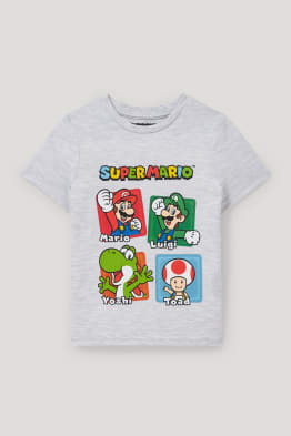 Super Mario - camiseta de manga corta