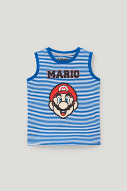 Super Mario - top - striped