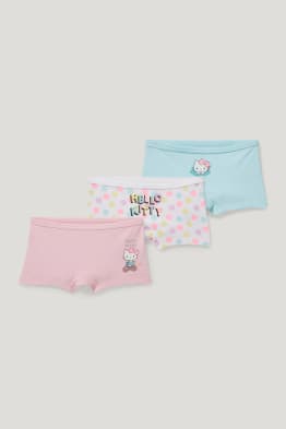 Pack de 3 - Hello Kitty - boxers - algodón orgánico
