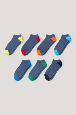 Pack de 7 - calcetines tobilleros