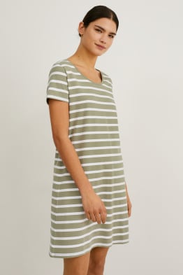 T-shirt dress - LYCRA® - striped