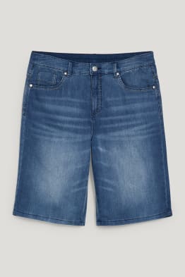 Bermuda di jeans - vita media