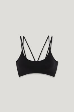 Crop top - padded - seamless