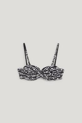 Haut de bikini à armature - style bandeau - ampliforme - LYCRA®