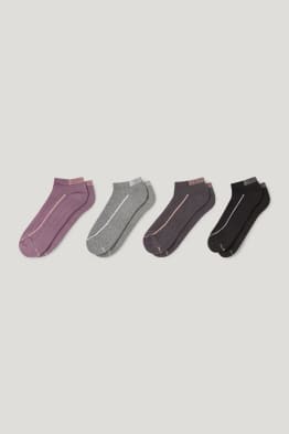 Pack de 4 - calcetines tobilleros