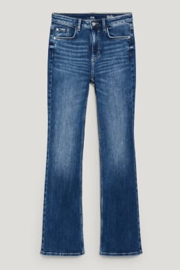 Bootcut jeans - high waist