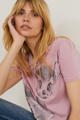 T-shirt - effetto brillante - Bambi