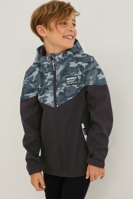 Jaqueta softshell amb caputxa