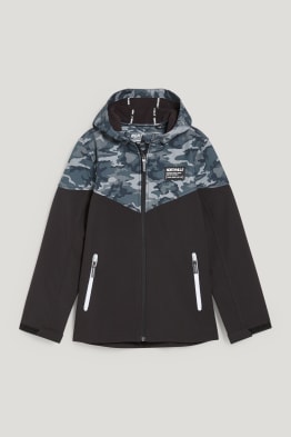 Jaqueta softshell amb caputxa