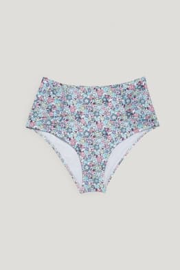 Bas de bikini - high waist - LYCRA® XTRA LIFE™ - motif floral