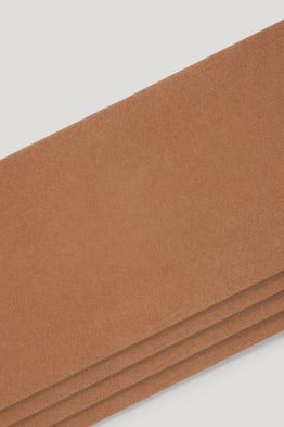 Paquet de 4 - mitjons fins de canya alta - vora còmoda - 40 DEN