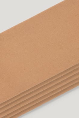 Paquet de 6 - mitjons fins de canya alta - vora còmoda - 30 DEN