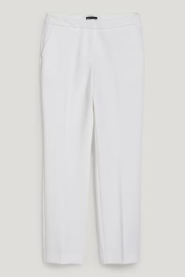 Pantaloni business - vita media - straight fit