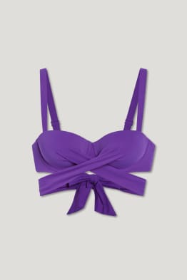 Góra od bikini z fiszbinami - wyściełana - LYCRA® XTRA LIFE™