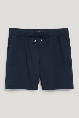 Pantaloni scurți - talie medie - bumbac organic