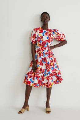 Kleid - geblümt