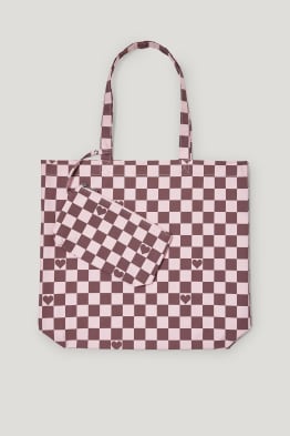 CLOCKHOUSE- Conjunt - bossa shopper i necesser - 2 peces