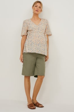 Short de grossesse avec ceinture - LYCRA®