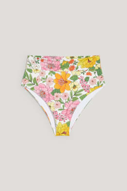Slip bikini - vita alta - LYCRA® XTRA LIFE™- a fiori