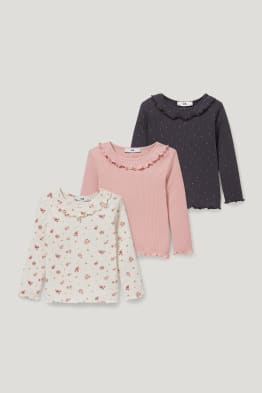 Pack de 3 - camisetas de manga larga