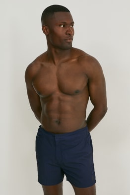 Short de bain - LYCRA® - à rayures