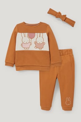 Miffy - Baby-Outfit - 3 teilig