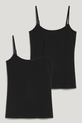 Confezione da 2 - top basic